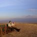 Amboseli Nat. Park: Sundowner vor dem Kilimanjaro