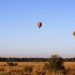 Die Heißluftballoons starten in der Masi Mara vom Governors Camp aus