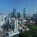Blick auf Panama Stadt