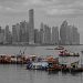 Blick auf Panama Stadt vom Hafen aus