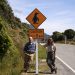 Verkehrszeichen auf dem Hwy. 6 im Paparoa Nationalpark