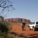 Auf dem Weg zum Uluru