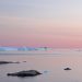 Sonnenuntergang über dem Eisfjord