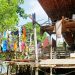 Batang Ai: Besuch der Iban in ihrem Langhaus