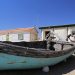 Ausflug zur Skelettküste: alte Fischerhäuser