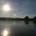 Sonnenuntergang am Lake Argyle (10.07.2006, 17:32)
