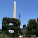Obelisk (das Wahrzeichn von Buenos Aires auf dem Plaza de la Republica)